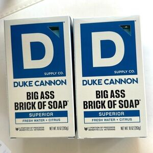 Duke Cannon Bar Soap Freshwater Citrus Scent For Men